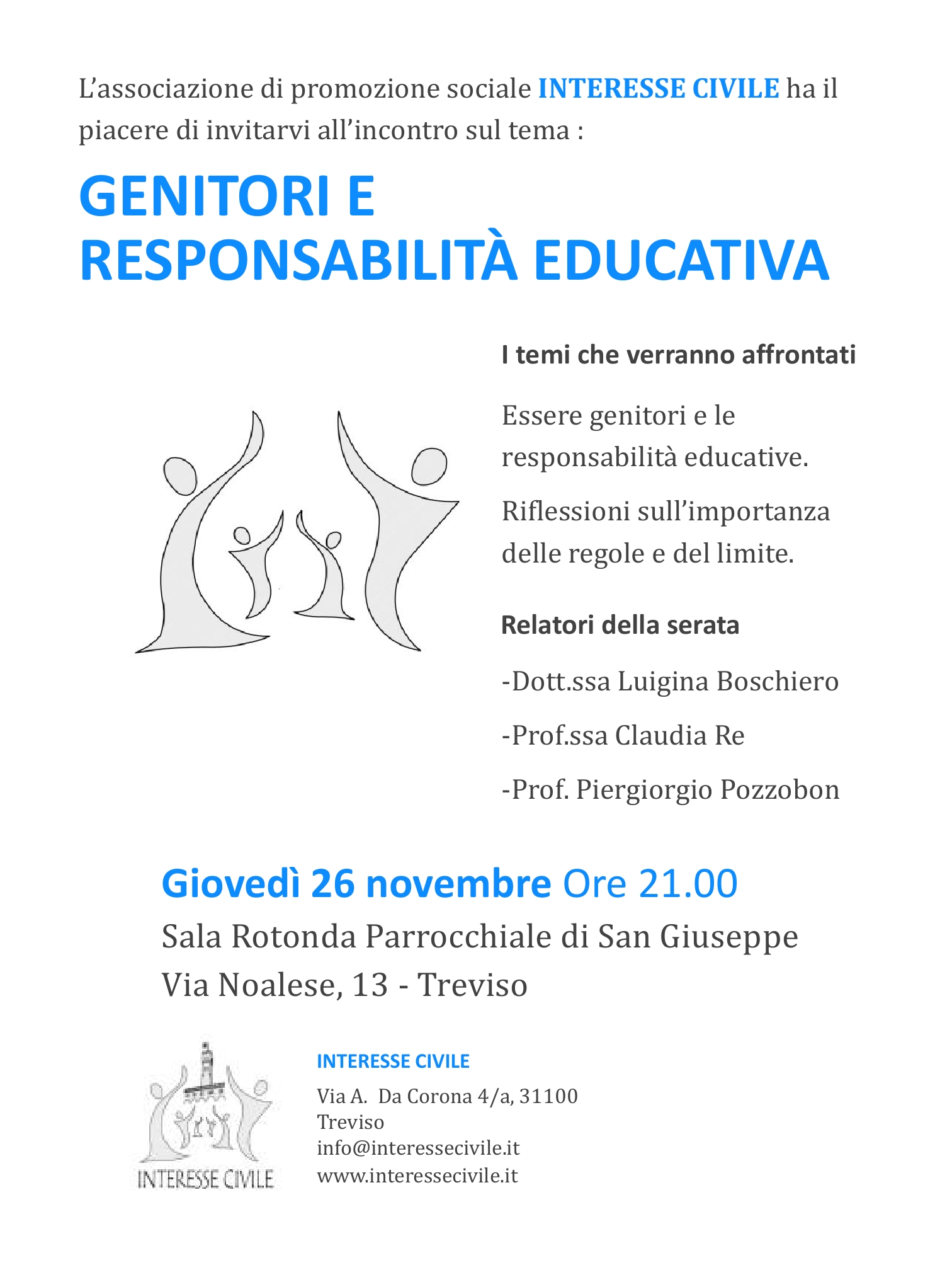 1° Incontro “Genitori e responsabilità educativa”